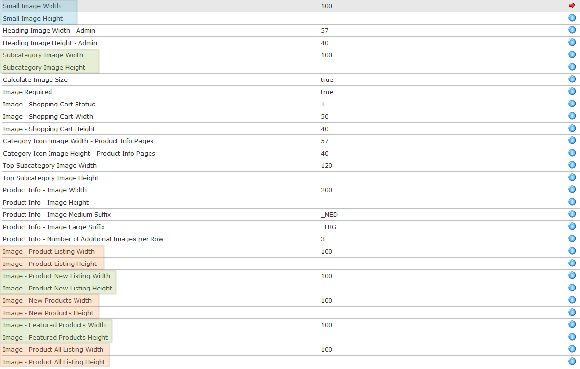 Image Handler Required Zoom Settings